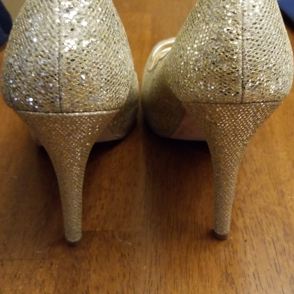 💐Sparkly golden heels - Picture 5 of 8